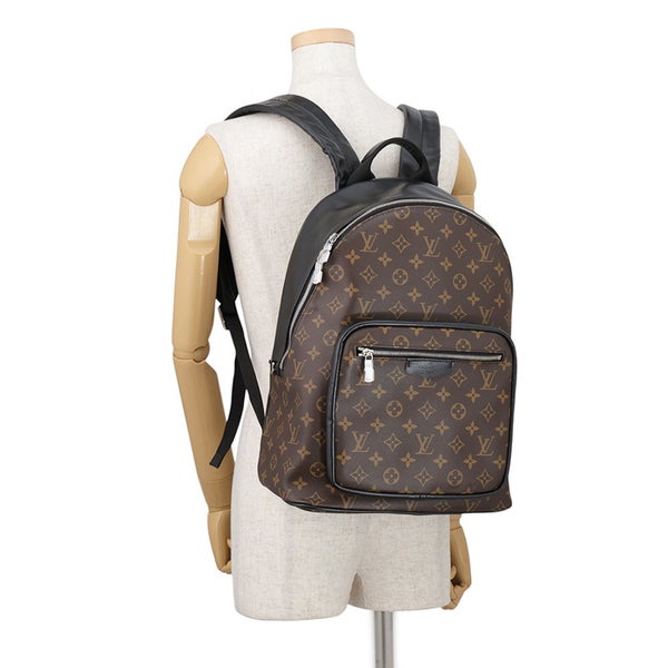 ルイヴィトン リュック モノグラム・マカサー ジョッシュ NV M45349 LOUIS VUITTON ヴィトン バッグパック 黒 ブラック