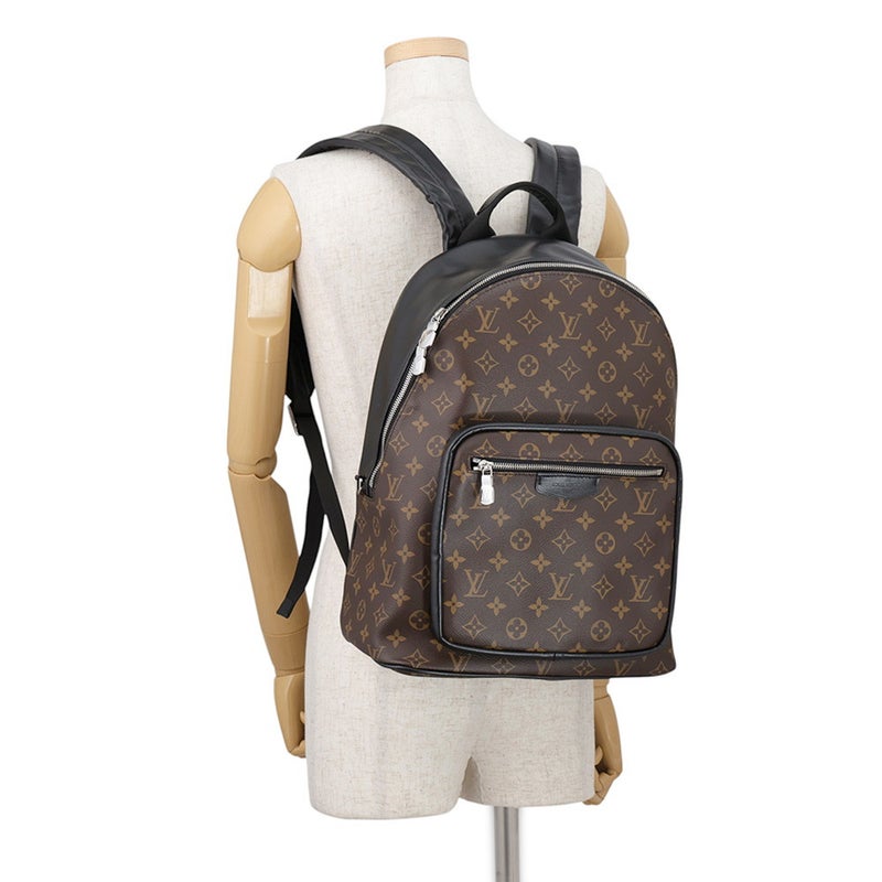 ルイヴィトン リュック モノグラム・マカサー ジョッシュ NV M45349 LOUIS VUITTON ヴィトン バッグパック 黒 ブラック