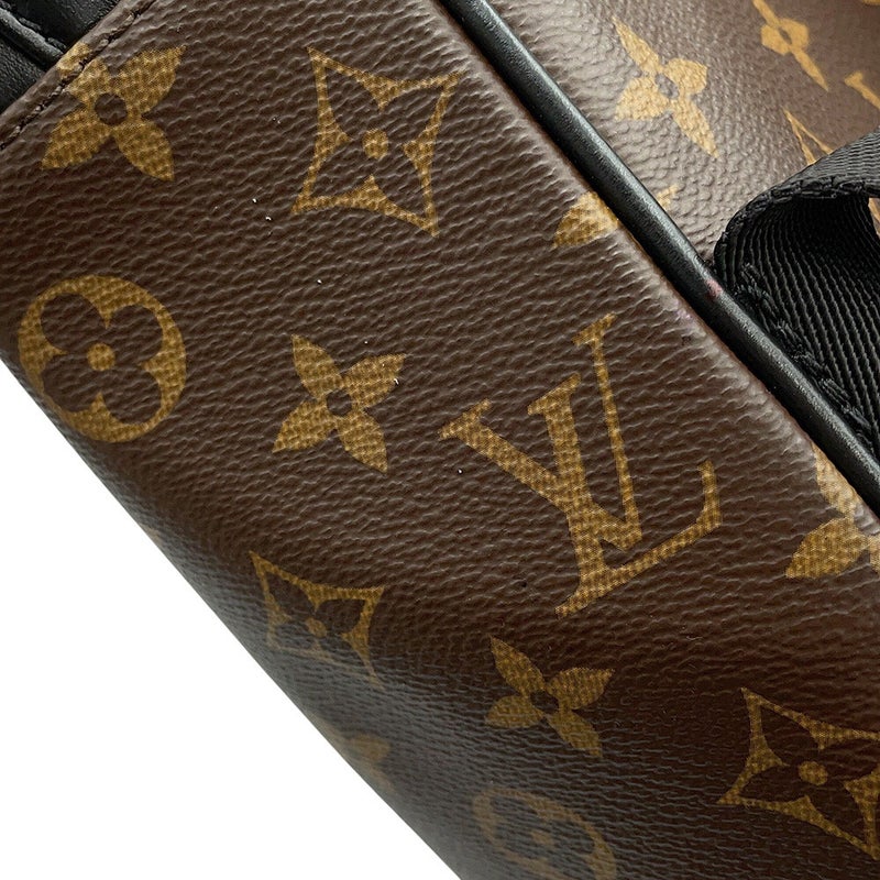 ルイヴィトン リュック モノグラム・マカサー ジョッシュ NV M45349 LOUIS VUITTON ヴィトン バッグパック 黒 ブラック