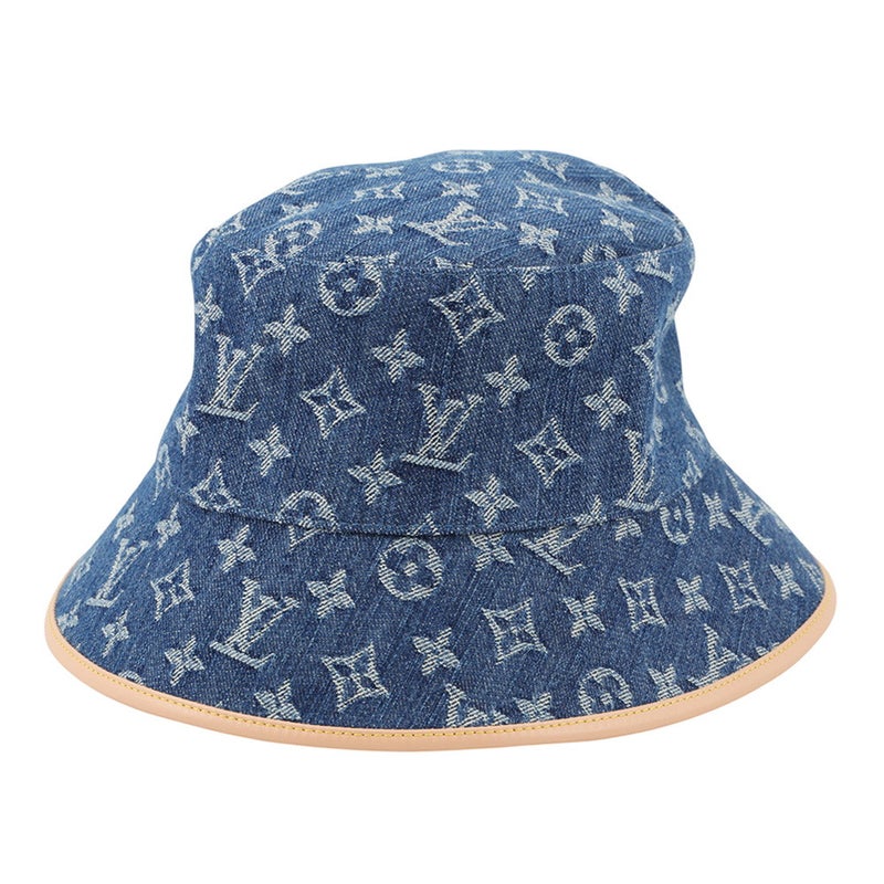 ルイヴィトン ハット モノグラム・デニム バケットハット・LV リミックス サイズM LOUIS VUITTON 帽子