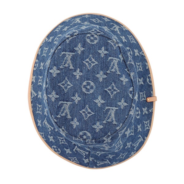 ルイヴィトン ハット モノグラム・デニム バケットハット・LV リミックス サイズM LOUIS VUITTON 帽子