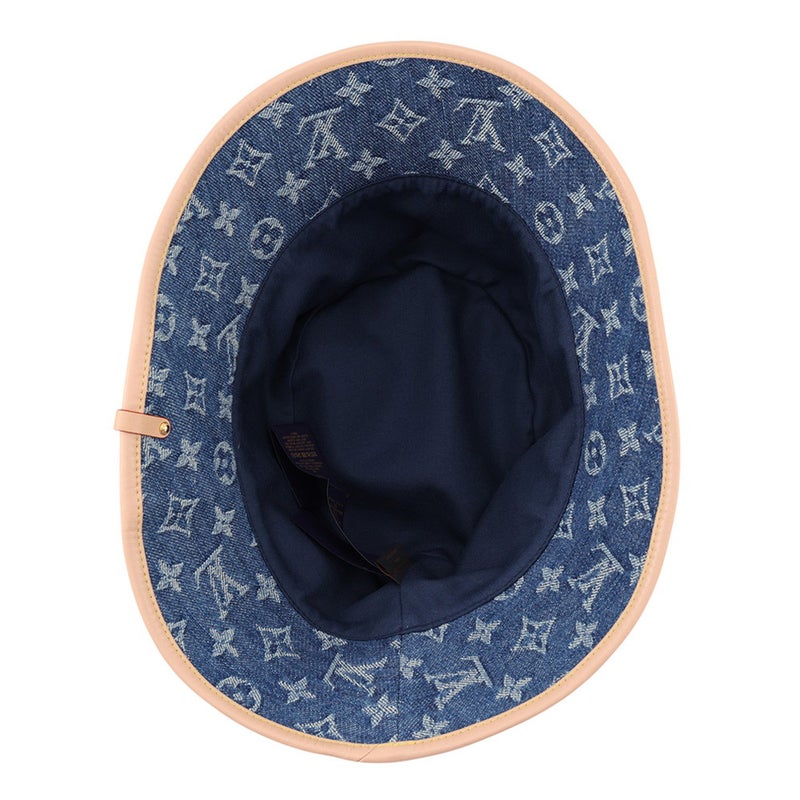ルイヴィトン ハット モノグラム・デニム バケットハット・LV リミックス サイズM LOUIS VUITTON 帽子