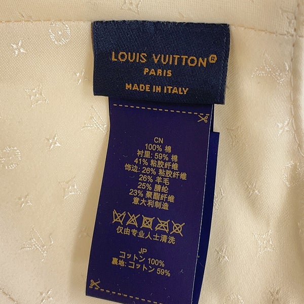 ルイヴィトン キャップ LV シグネチャー コットン サイズL M7289L LOUIS VUITTON 帽子