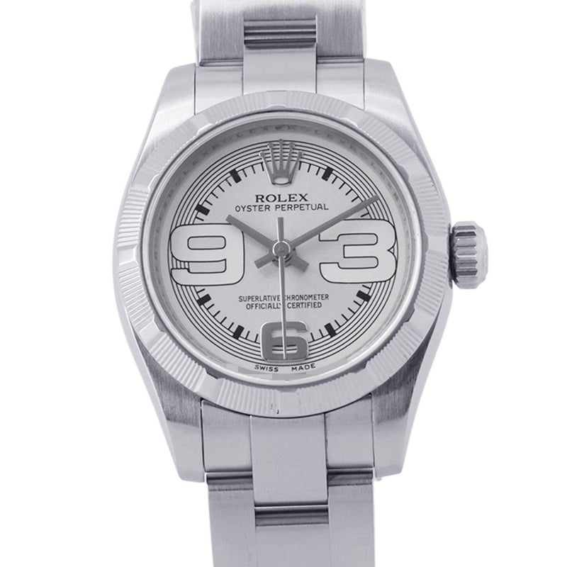 ロレックス オイスターパーペチュアル26 M番 176210 ROLEX 腕時計 シルバー文字盤