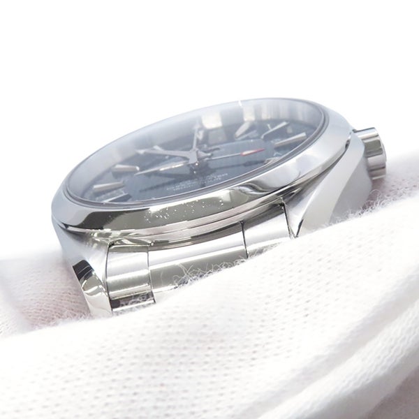 オメガ シーマスター アクアテラ 150M コーアクシャル GMT 231.10.43.22.03.001 OMEGA 腕時計 ブルー文字盤