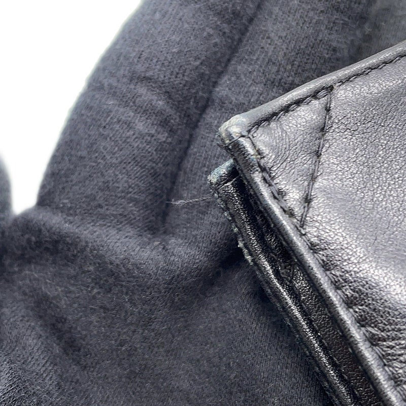 シャネル トートバッグ ココマーク レザー CHANEL バッグ デカココ チェーントート 黒