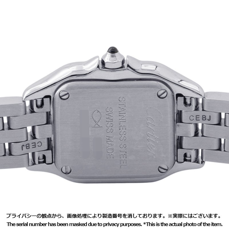 カルティエ パンテール ドゥ カルティエ ミニ WSPN0019 Cartier 腕時計 レディース シルバー文字盤
