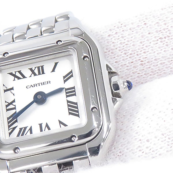 カルティエ パンテール ドゥ カルティエ ミニ WSPN0019 Cartier 腕時計 レディース シルバー文字盤