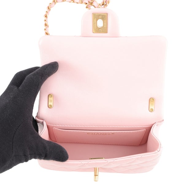 シャネル チェーンショルダーバッグ マトラッセ ココマーク フェイクパール カーフスキン CHANEL