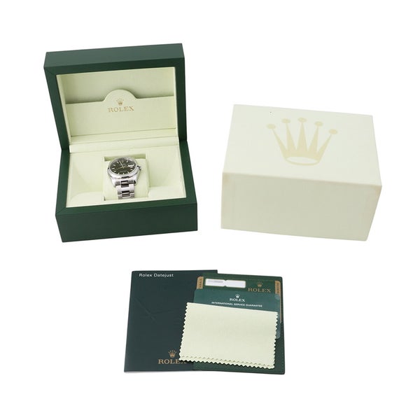 ロレックス デイトジャスト36 M番 116200 ROLEX 腕時計 黒文字盤