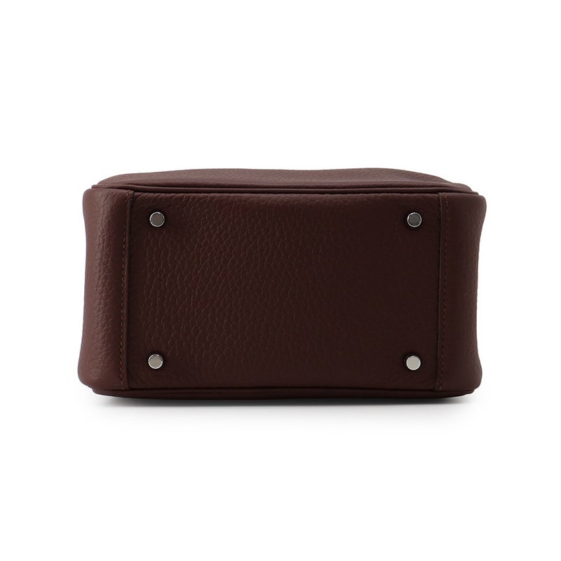 エルメス ハンドバッグ リンディ ミニ テール/シルバー金具 トリヨンクレマンス G刻印 HERMES バッグ 2wayショルダーバッグ