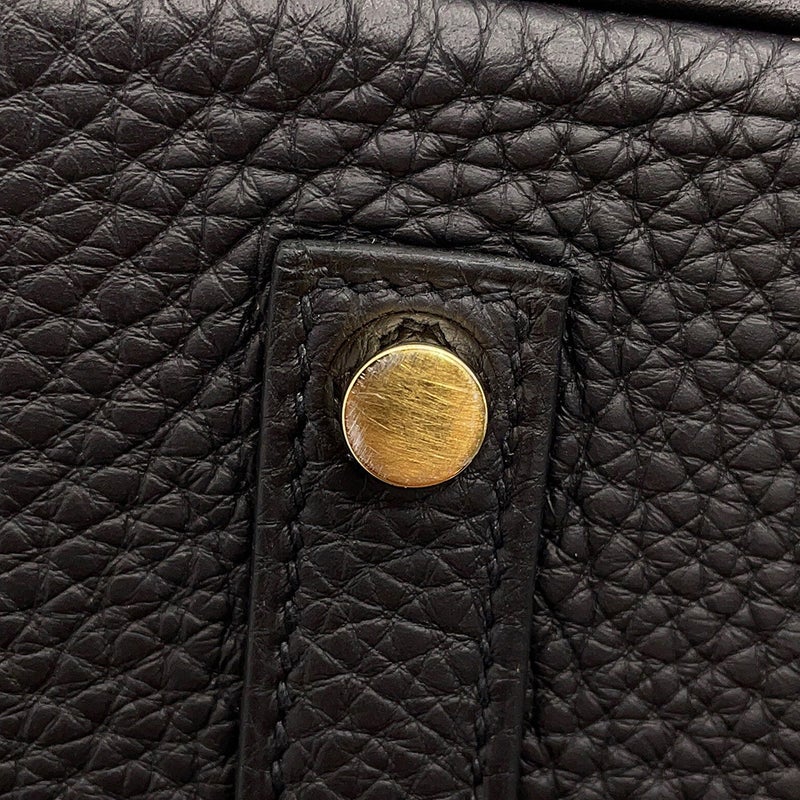 エルメス バーキン35 ブラック/ゴールド金具 トゴ B刻印 HERMES Birkin ハンドバッグ 黒