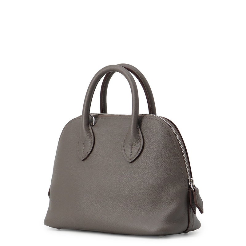 エルメス ボリード1923 ミニ ヴェルソ エタン/セージ/シルバー金具 エバーカラー K刻印 HERMES 2wayショルダー