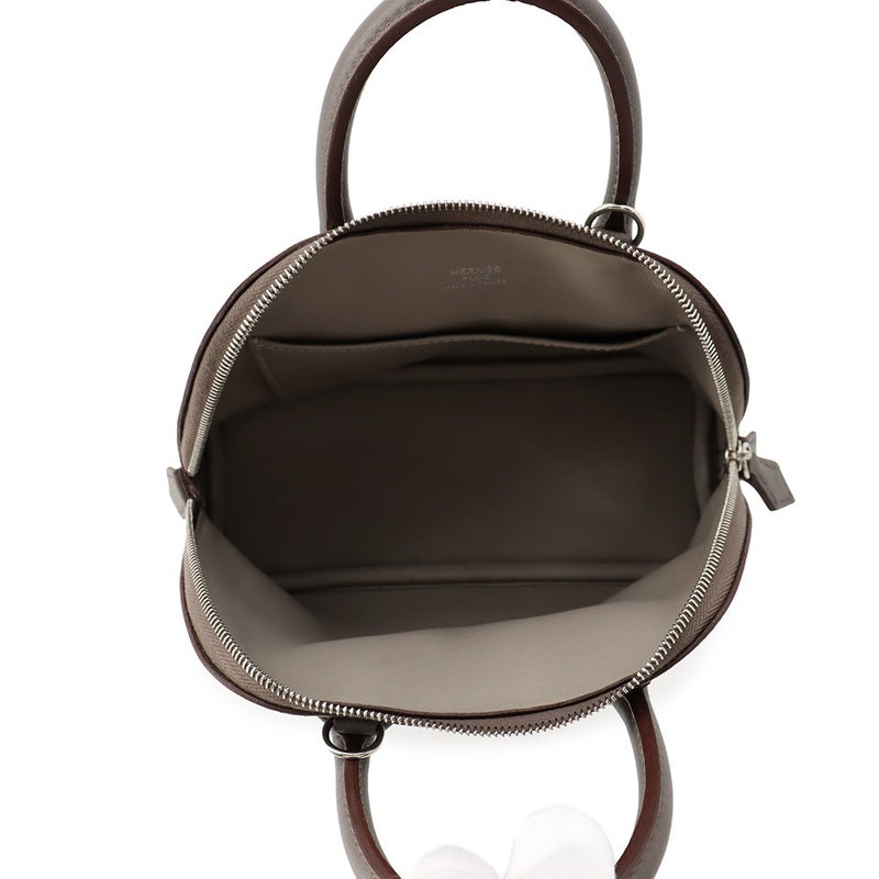 エルメス ボリード1923 ミニ ヴェルソ エタン/セージ/シルバー金具 エバーカラー K刻印 HERMES 2wayショルダー
