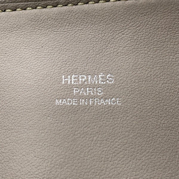 エルメス ボリード1923 ミニ ヴェルソ エタン/セージ/シルバー金具 エバーカラー K刻印 HERMES 2wayショルダー