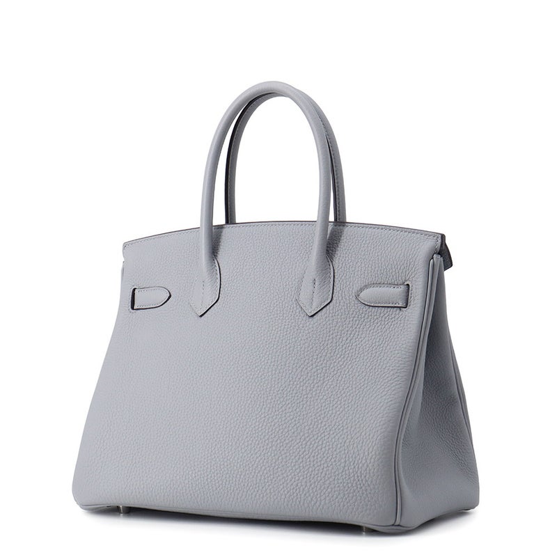 エルメス バーキン30 グリパンタン/シルバー金具 トゴ K刻印 HERMES Birkin ハンドバッグ
