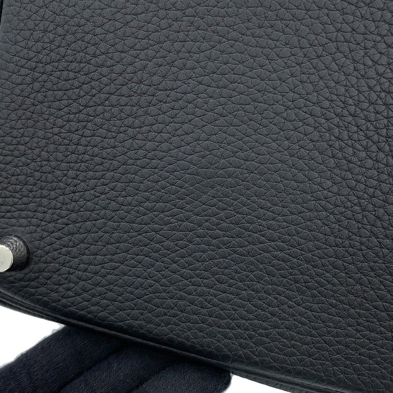 エルメス ハンドバッグ ピコタンロックPM ブラック/シルバー金具 トリヨンクレマンス G刻印 HERMES 黒