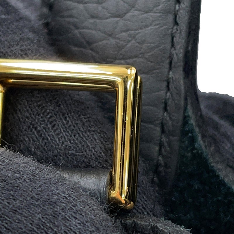 エルメス ハンドバッグ ピコタンロックPM ブラック/ゴールド金具 トリヨンクレマンス G刻印 HERMES 黒