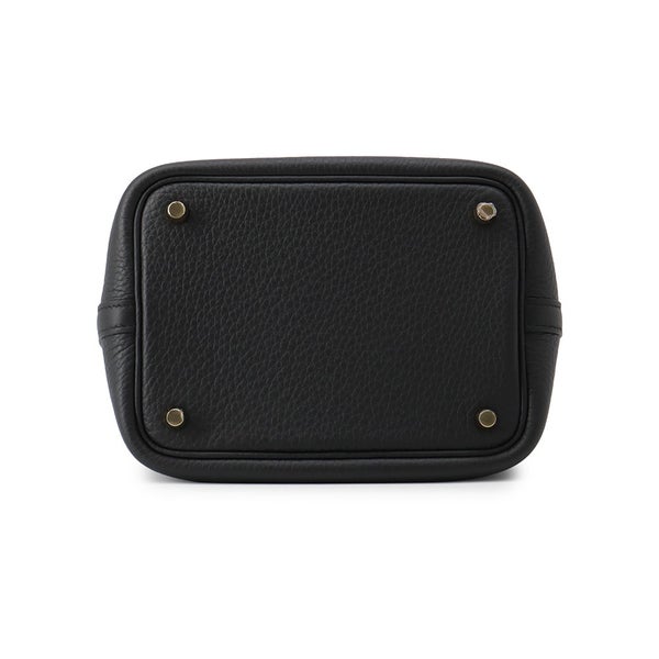 エルメス ハンドバッグ ピコタンロックPM ブラック/ゴールド金具 トリヨンクレマンス G刻印 HERMES 黒