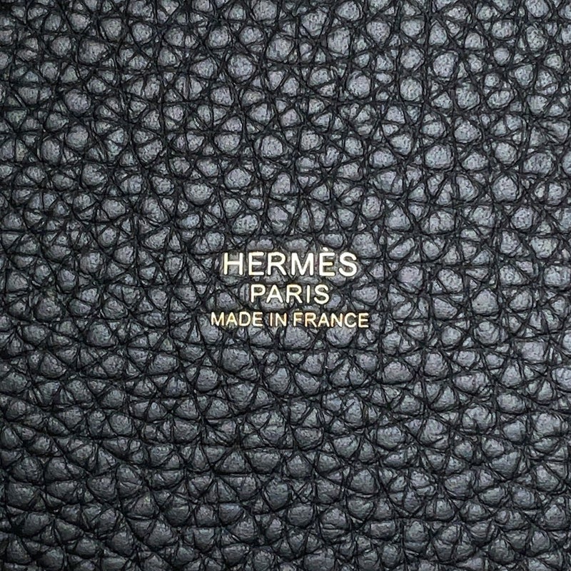 エルメス ハンドバッグ ピコタンロックPM ブラック/ゴールド金具 トリヨンクレマンス G刻印 HERMES 黒