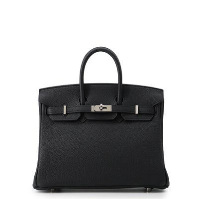 Hermès Birkin 25 Black Togo Palladium