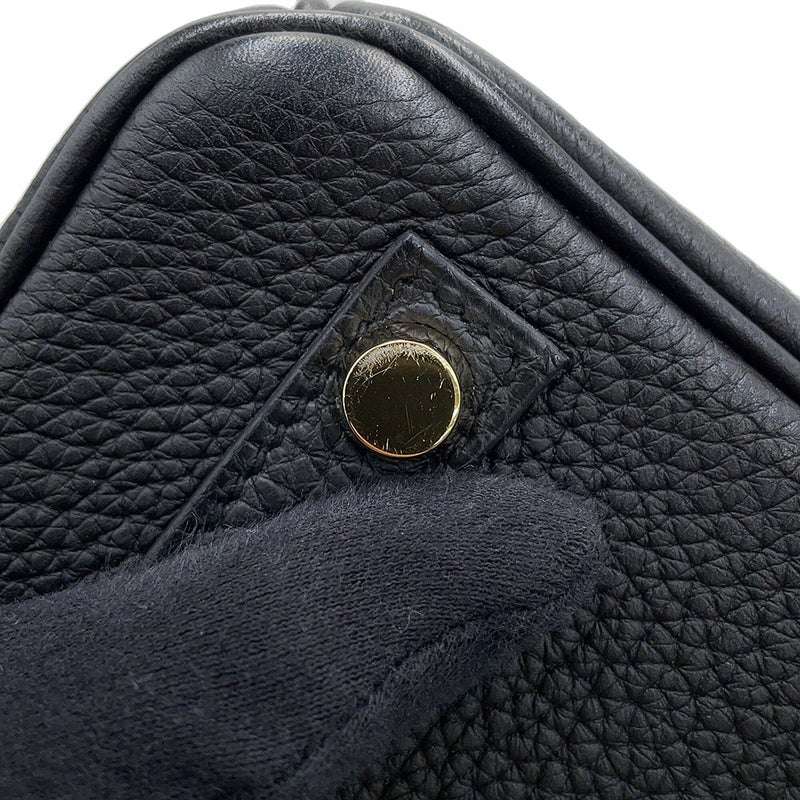 エルメス バーキン25 ブラック/ゴールド金具 トゴ C刻印 HERMES Birkin ハンドバッグ 黒
