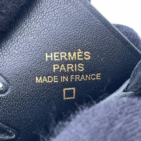 エルメス チャーム バーディ ブラック/ゴールド金具 アリゲーターマット/スイフト/シェーブルミゾル/トゴ/タデラクト B刻印 黒