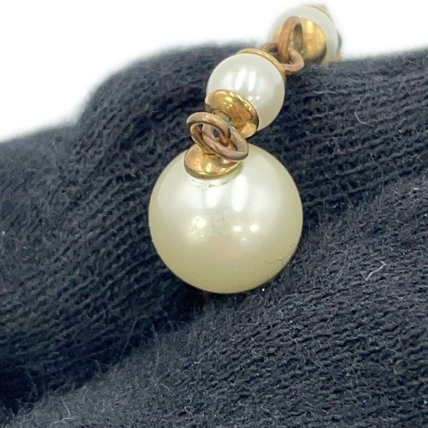 シャネル ブローチ ココマーク ラインストーン フェイクパール 2連ブローチ 01 P CHANEL アクセサリー