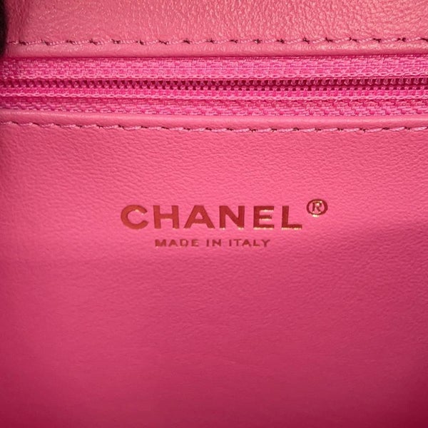 シャネル チェーンショルダーバッグ CCフィリグリー バニティバッグ キャビアスキン A93343 CHANEL ヴァニティ