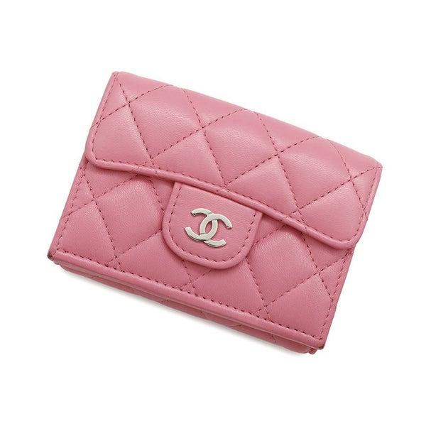 シャネル 三つ折り財布 マトラッセ ココマーク クラシック スモール フラップ ウォレット AP0230 CHANEL