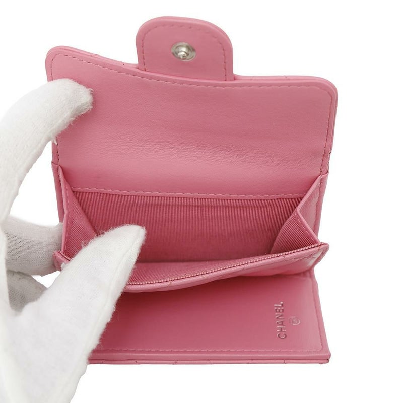 シャネル 三つ折り財布 マトラッセ ココマーク クラシック スモール フラップ ウォレット AP0230 CHANEL