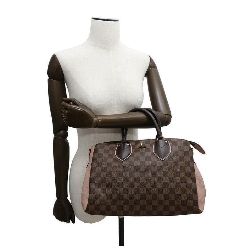 ルイヴィトン ハンドバッグ ダミエ・エベヌ ノルマンディー N41488 LOUIS VUITTON 2way ピンク