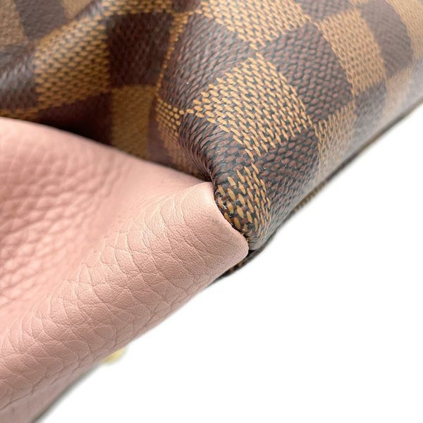 ルイヴィトン ハンドバッグ ダミエ・エベヌ ノルマンディー N41488 LOUIS VUITTON 2way ピンク