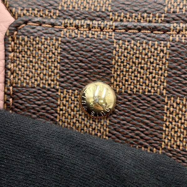 ルイヴィトン ハンドバッグ ダミエ・エベヌ ノルマンディー N41488 LOUIS VUITTON 2way ピンク