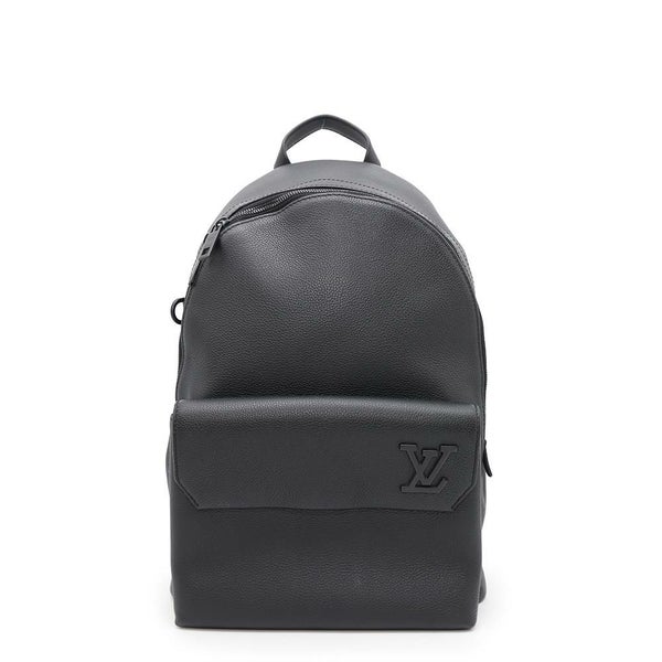 ルイヴィトン リュック テイクオフ・バックパック グレインレザー M57079 LOUIS VUITTON バッグ メンズ 黒 ブラック