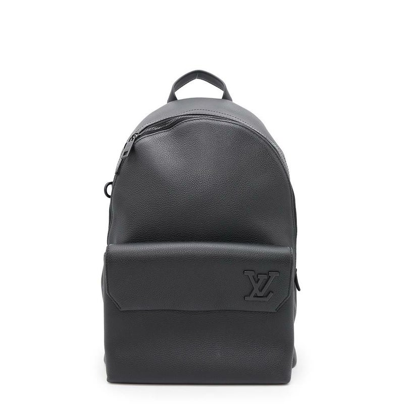 ルイヴィトン リュック テイクオフ・バックパック グレインレザー M57079 LOUIS VUITTON バッグ メンズ 黒 ブラック