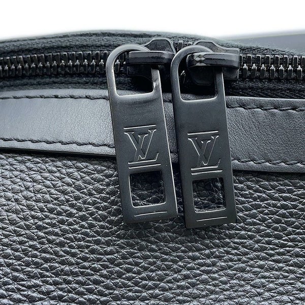 ルイヴィトン リュック テイクオフ・バックパック グレインレザー M57079 LOUIS VUITTON バッグ メンズ 黒 ブラック
