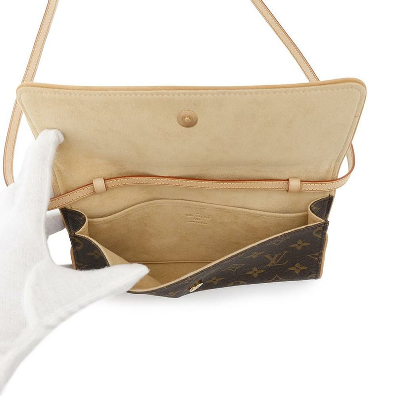 ルイヴィトン ショルダーバッグ モノグラム ポシェットツインGM M51852 LOUIS VUITTON ヴィトン バッグ