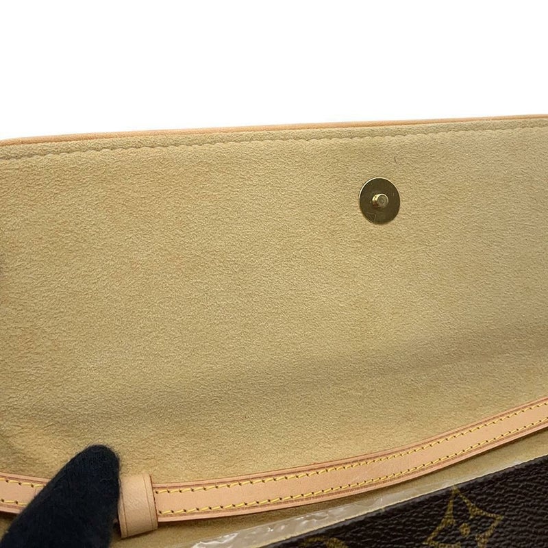 ルイヴィトン ショルダーバッグ モノグラム ポシェットツインGM M51852 LOUIS VUITTON ヴィトン バッグ