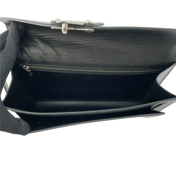ルイヴィトン セカンドバッグ エピ ポシェット・セリエドラゴンヌ M52762 LOUIS VUITTON  クラッチバッグ メンズ 黒