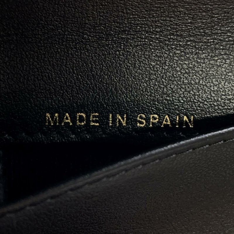 シャネル 三つ折り財布 マトラッセ ココマーク スモール フラップ ウォレット キャビアスキン AP3518 CHANEL 黒