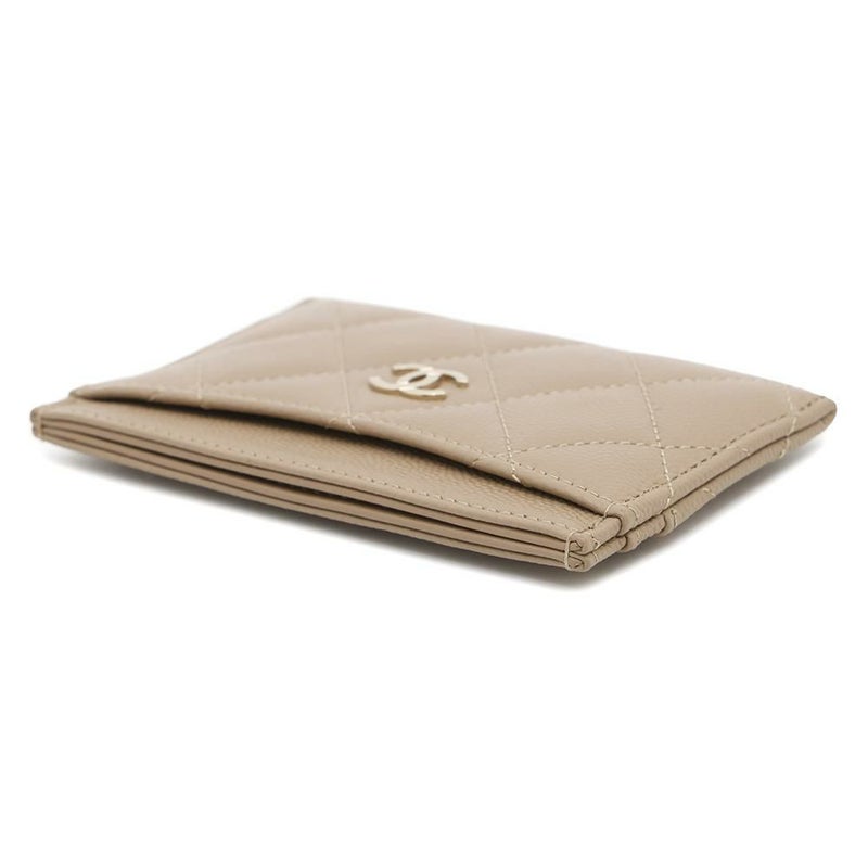 シャネル カードケース クラシック マトラッセ ココマーク キャビアスキン AP0213 CHANEL 定期入れ
