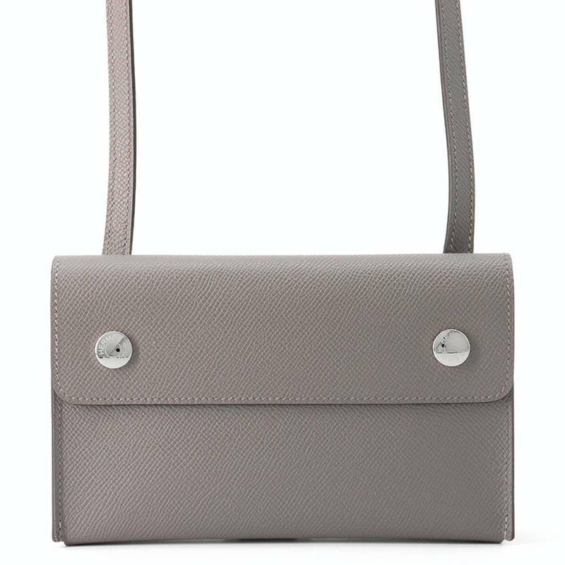 エルメス ショルダーウォレット ナップ トゥーゴー グリメイヤー/シルバー金具 エプソン W刻印