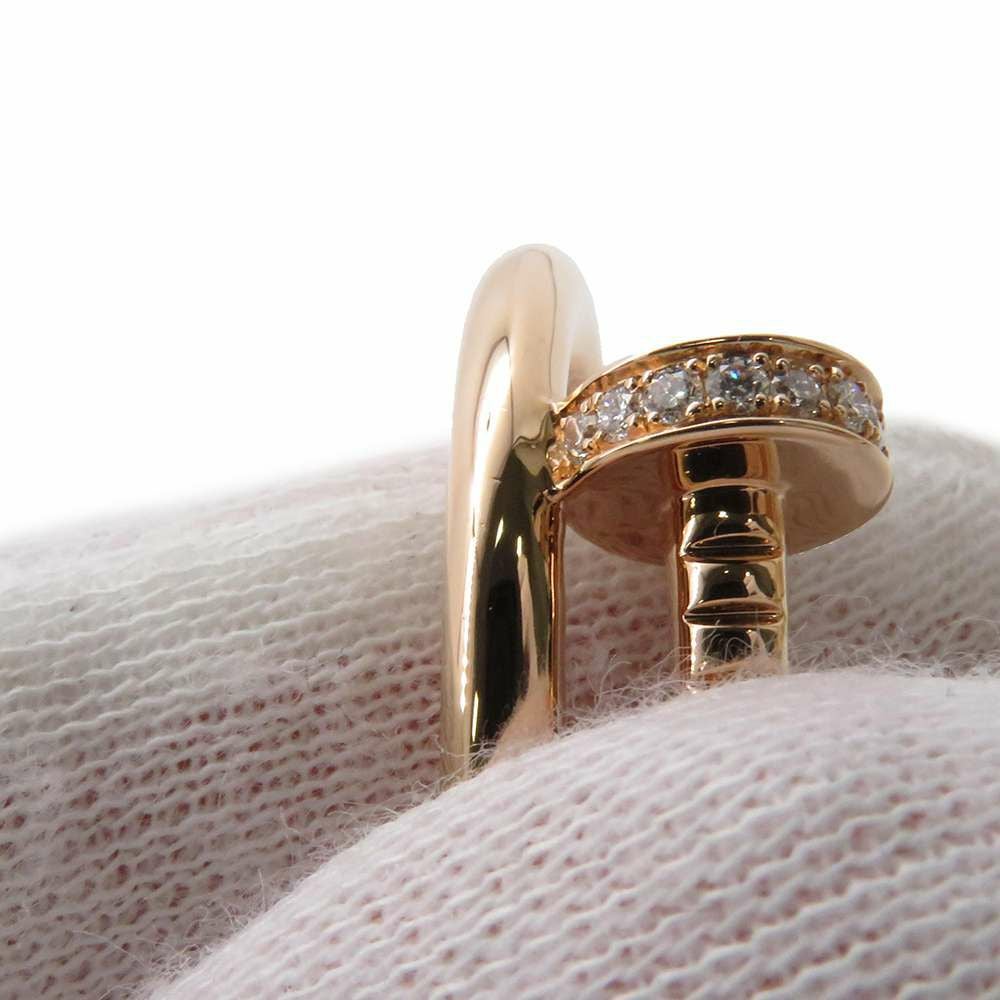 カルティエ リング ジュストアンクル ダイヤモンド 22P 計0.13ct K18PG