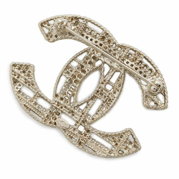 シャネル ブローチ ココマーク ツイード GP B13 B CHANEL アクセサリー