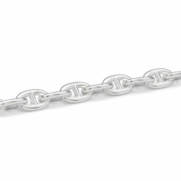 エルメス ブレスレット シェーヌダンクルMM 18コマ SV925シルバー HERMES ジュエリー