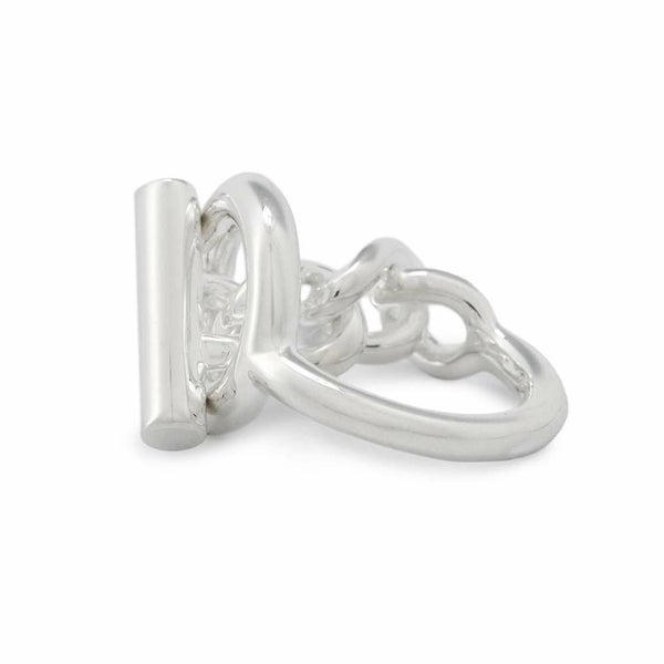 エルメス リング クロワゼットMM SV925シルバー リングサイズ53 HERMES ジュエリー 指輪