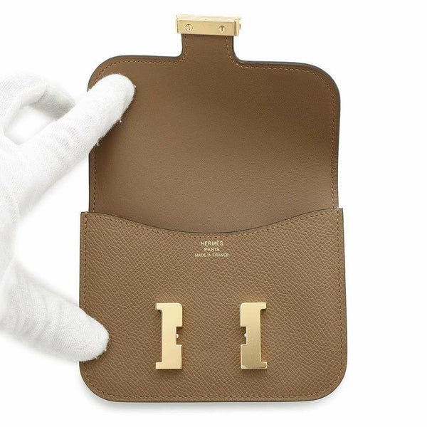 エルメス 財布 コンスタンス スリム アルザン/ゴールド金具 エプソン W刻印 HERMES 財布
