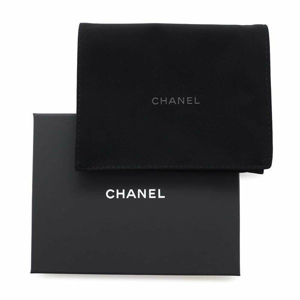 シャネル コインケース マトラッセ ココマーク キャビスキン AP4332 CHANEL 財布 黒