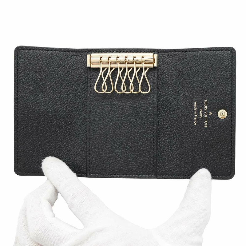 ルイヴィトン キーケース モノグラム・アンプラント 6連キーケース ミュルティクレ6 M64421 LOUIS VUITTON ブラック 黒